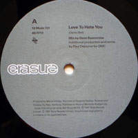 Erasure - Love To Hate You (12'' Single)