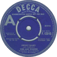 Artwoods - Sweet Mary / If I Ever Get My Hands On You (Single)