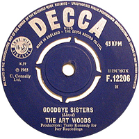 Artwoods - Goodbye Sisters / She Knows What To Do (Single)