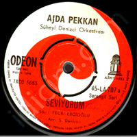 Ajda Pekkan - Ilkokulda Tanismistik - Seviyorum (Vinyl Single)
