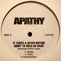 Apathy (USA, CT) - Takes A Seven Nation Army to Hold Us Back (12'' Single)