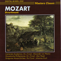 Pesek, Libor - Mozart - Divertimenti