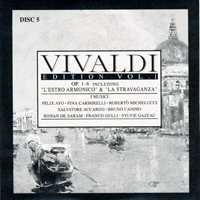 I Musici - Vivaldi Edition (Vol. 1) (CD 5): L'estro Armonico, Op. 3