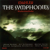 Ozawa, Seiji - Gustav Mahler: Complete Symphonies (feat. Boston Symphony Orchestra) (CD 03)