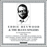 Heywood, Eddie - Eddie Heywood & The Blues Singers, 1923-1926