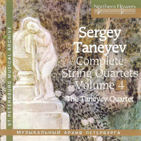 Taneyev Quartet - Complete String Quartets Vol. 4 - String Quartets Nos. 6 & 9
