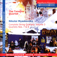 Taneyev Quartet - N. Myaskovsky: Complete String Quartets, Vol. 3
