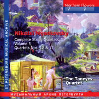 Taneyev Quartet - N. Myaskovsky: Complete String Quartets, Vol. 5