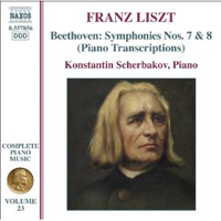 Scherbakov, Konstantin  - Liszt Complete Piano Music Vol. 23: Beethoven Symphonies Nos. 7 & 8 (Transcriptions)