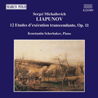 Scherbakov, Konstantin  - Liapounow: 12 Transcendental Etudes, op. 11