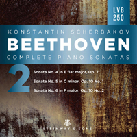 Scherbakov, Konstantin  - Beethoven: Complete Piano Sonatas, Vol. 2 (NN 4, 5, 6)