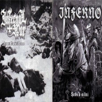 Infernal War (POL) - Hrdi A Silni & Satanic Martial Terror (Split)