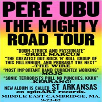 Pere Ubu - Middle East - Cambridge