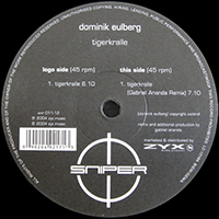 Eulberg, Dominik - Tigerkralle (Single)