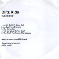 Blitz Kids - Decisions (Single)
