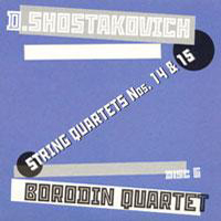 Borodin Quartet - Dmytry Shostakovich - Complete String Quartets (CD 6) Quartets NN 14, 15