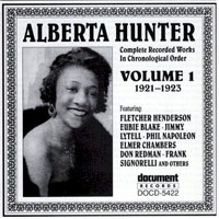 Hunter, Alberta - Complete Recorded Works Vol. 1 (1921-1923)