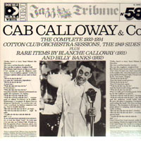 Cab Calloway - The Complete Orchestra Sessions 1933-34 in the 'Cotton Club' (CD 2)