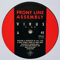 Front Line Assembly - Virus (12'' Single)