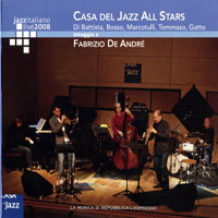 Live At Casa Del Jazz (CD Series) - Casa Del Jazz All Stars - Omaggio a Fabrizio De Andre