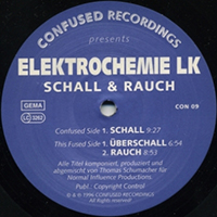 Thomas Schumacher - Schall & Rauch (EP) (as Elektrochemie LK)