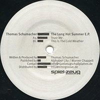 Thomas Schumacher - The Long Hot Summer (Single, Vinyl)