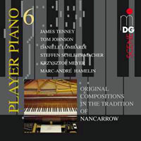 Tenney, James - Player Piano 6: Original Compositions In The Tradition Of Nancarrow