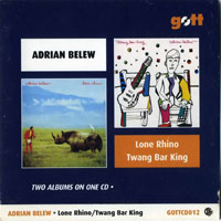 Adrian Belew & The Bears - Lone Rhino + Twang Bar King