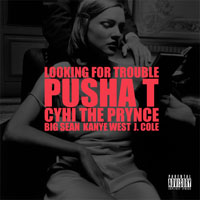 Kanye West - Looking For Trouble (feat. Pusha T, Cyhi the Prynce, Big Sean & J. Cole) (Single)