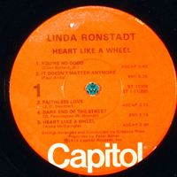 Linda Ronstadt - Heart like a wheel (LP)