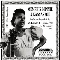 Memphis Minnie - Memphis Minnie & Kansas Joe - Recordings In Chronological Order, Vol. 2 (1930-31)