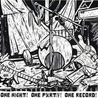 Reverend Beat-Man - One Night! One Party! One Record! (7'' Split Single)