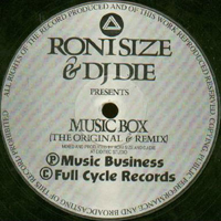 Roni Size - Music Box (The Original & Remix) (Split)
