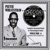 Wheatstraw, Peetie - Complete Recorded Works, Vol. 4 (1936-1937)