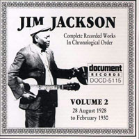 Jackson, Jim - Complete Recorded Works In Chronological Order, Vol. 2 (1928-1930)