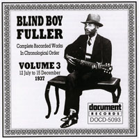 Blind Boy Fuller - Complete Recorded Works, Vol. 3 (1937)