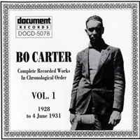 Bo Carter - Complete Recorded Works, Vol. 1 (1928-1931)