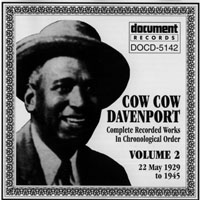 Cow Cow Davenport - Complete Recorded Works, Vol. 2 (1929-1945)