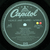 Paul McCartney and Wings - Venus and Mars (LP)