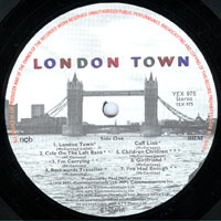 Paul McCartney and Wings - London Town (LP)