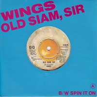 Paul McCartney and Wings - Old Siam, Sir (Single)