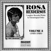 Rosa Henderson - Complete Recorded Works, Vol. 3 (1924-1926)
