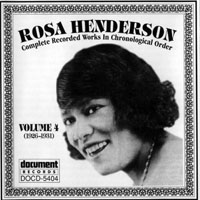 Rosa Henderson - Complete Recorded Works, Vol. 4 (1926-1931)