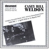 Casey Bill Weldon - Complete Recorded Works, Vol. 2 (1936-37)