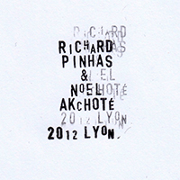 Pinhas, Richard - Periscope: 2012 Lyon. (feat. Noel Akchote) (EP)