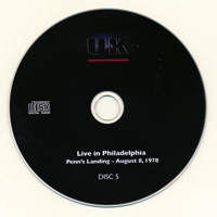 UK - Ultimate Collector's Edition (CD 05: 1978.8.08 - Live In Philadelphia)