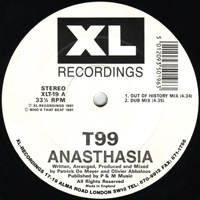 T-99 (BEL) - Anasthasia (UK 12'' Single)