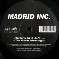 Madrid Inc. - My Sunday's Love Vinyl