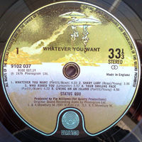 Status Quo - Whatever You Want (LP)