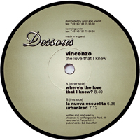 Vincenzo - The Love That I Knew  (Single)